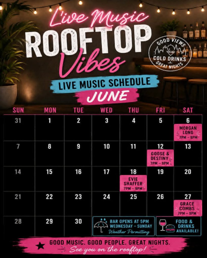 The Lafayette Hotel — June Rooftop Events